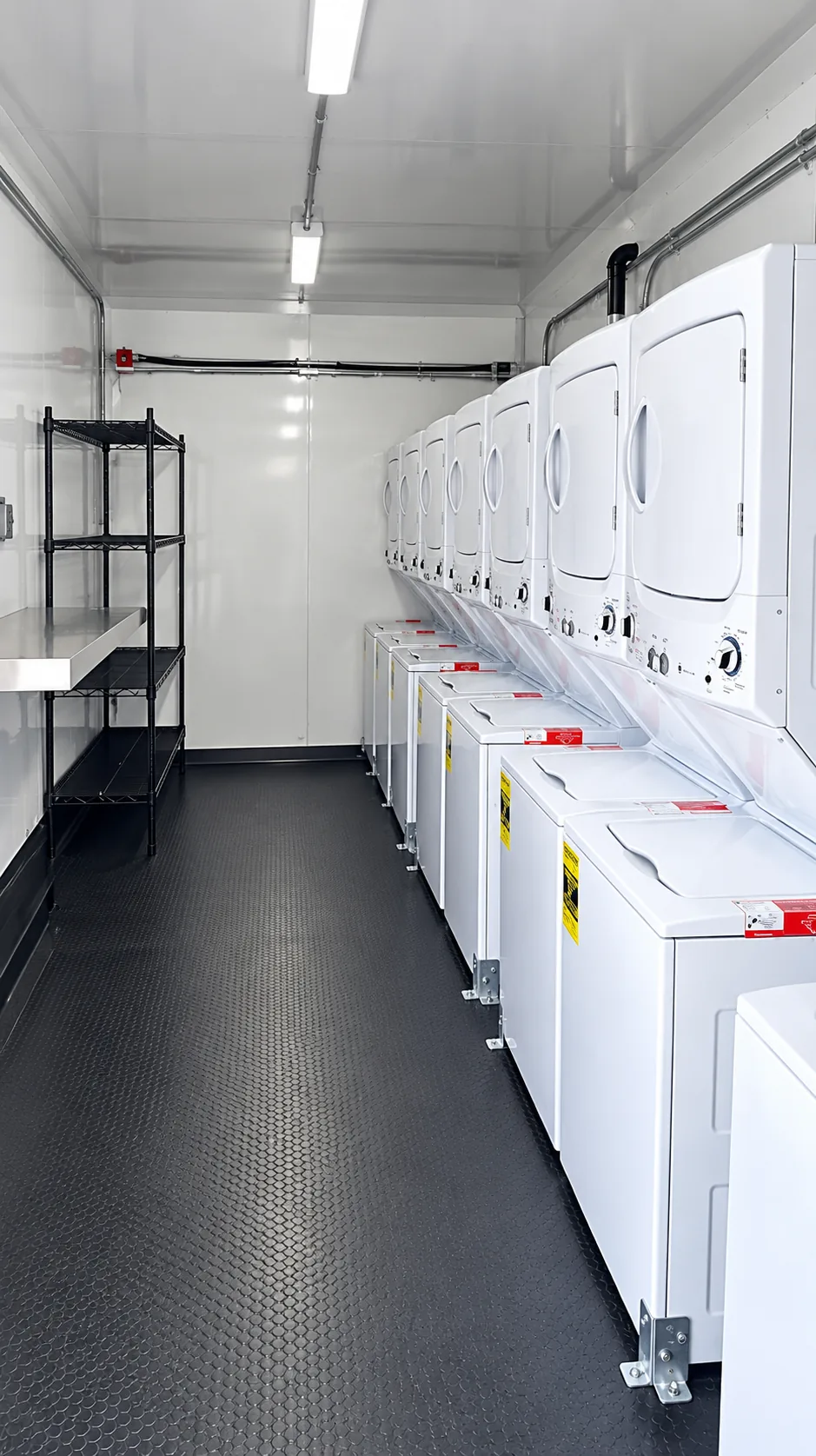 Laundry trailers rental equipment